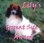 Lily's Grrreat Site Award 